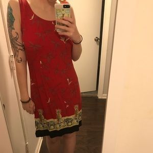 Vintage red dress !